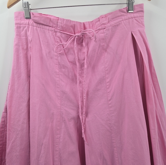 Free People Go to Town  Pants‎ I Want Candy Pink Wide Leg Cropped - Picture 5 of 15